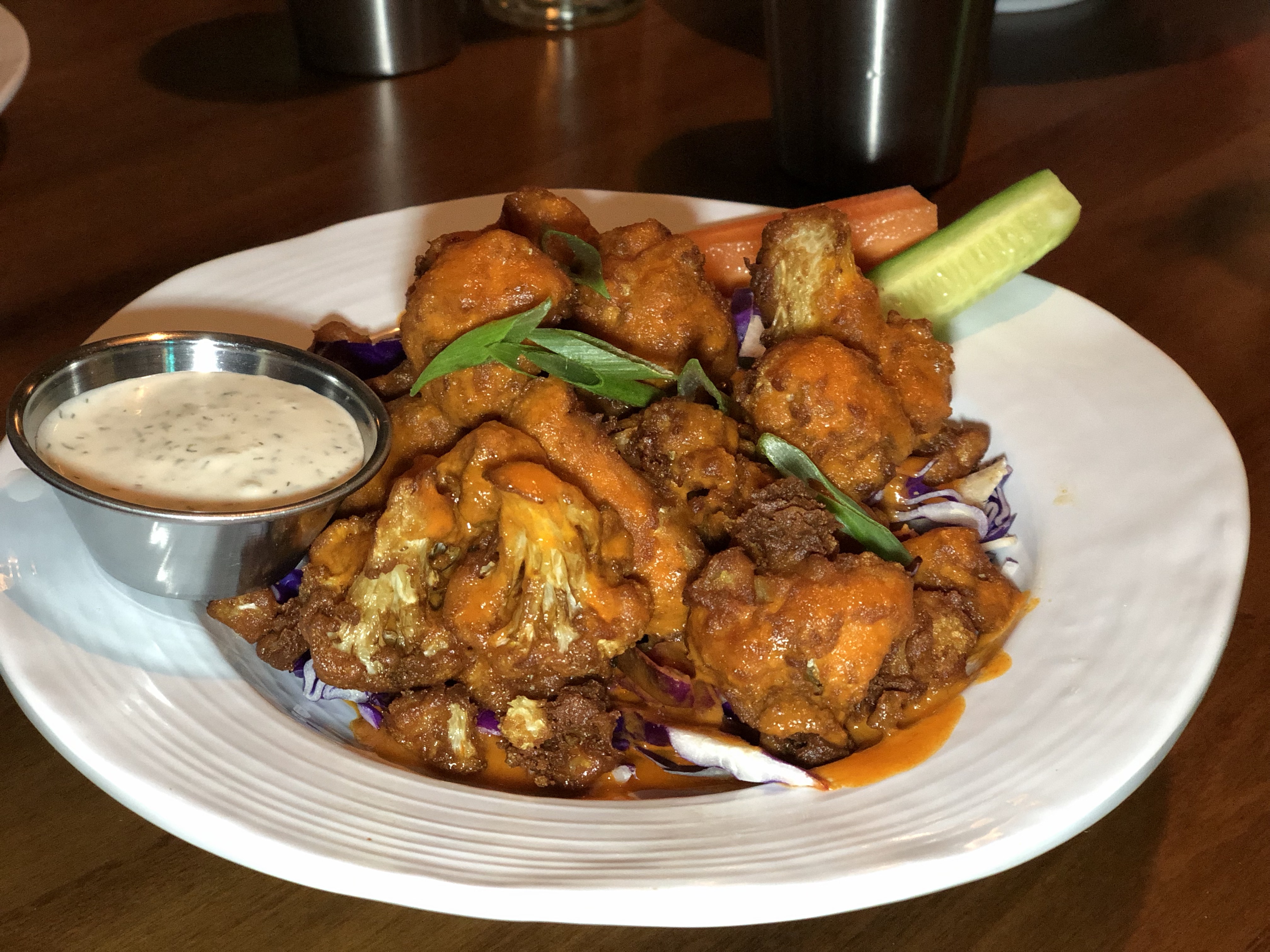 No Bones Beach Club Buffalo Cauliflower