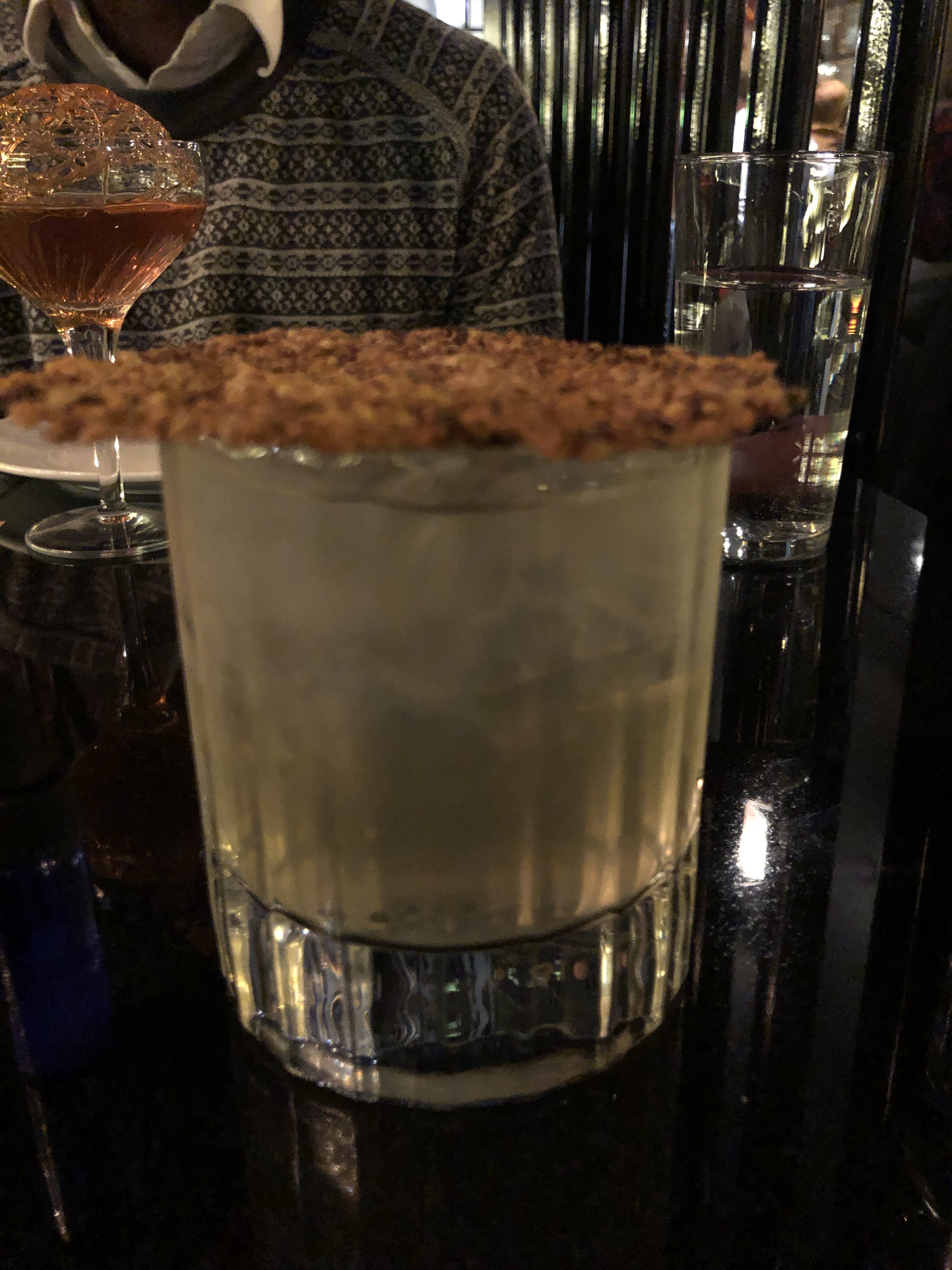 Drunken Vegetarian Cocktail at Machine