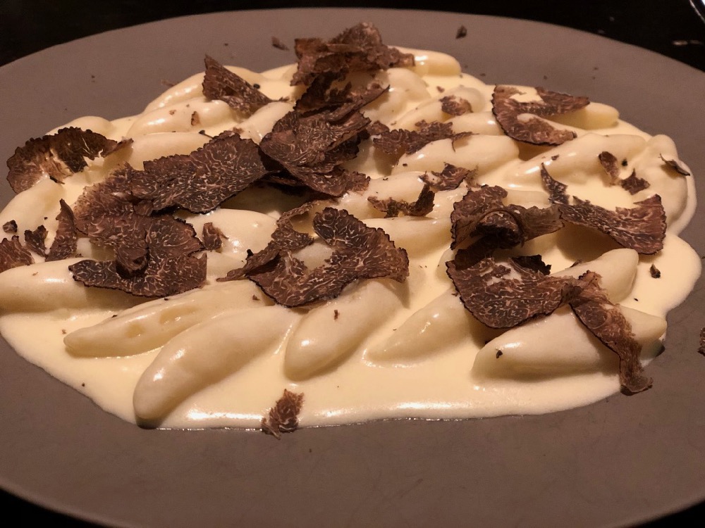 Spiaggia's classic truffle gnocchi
