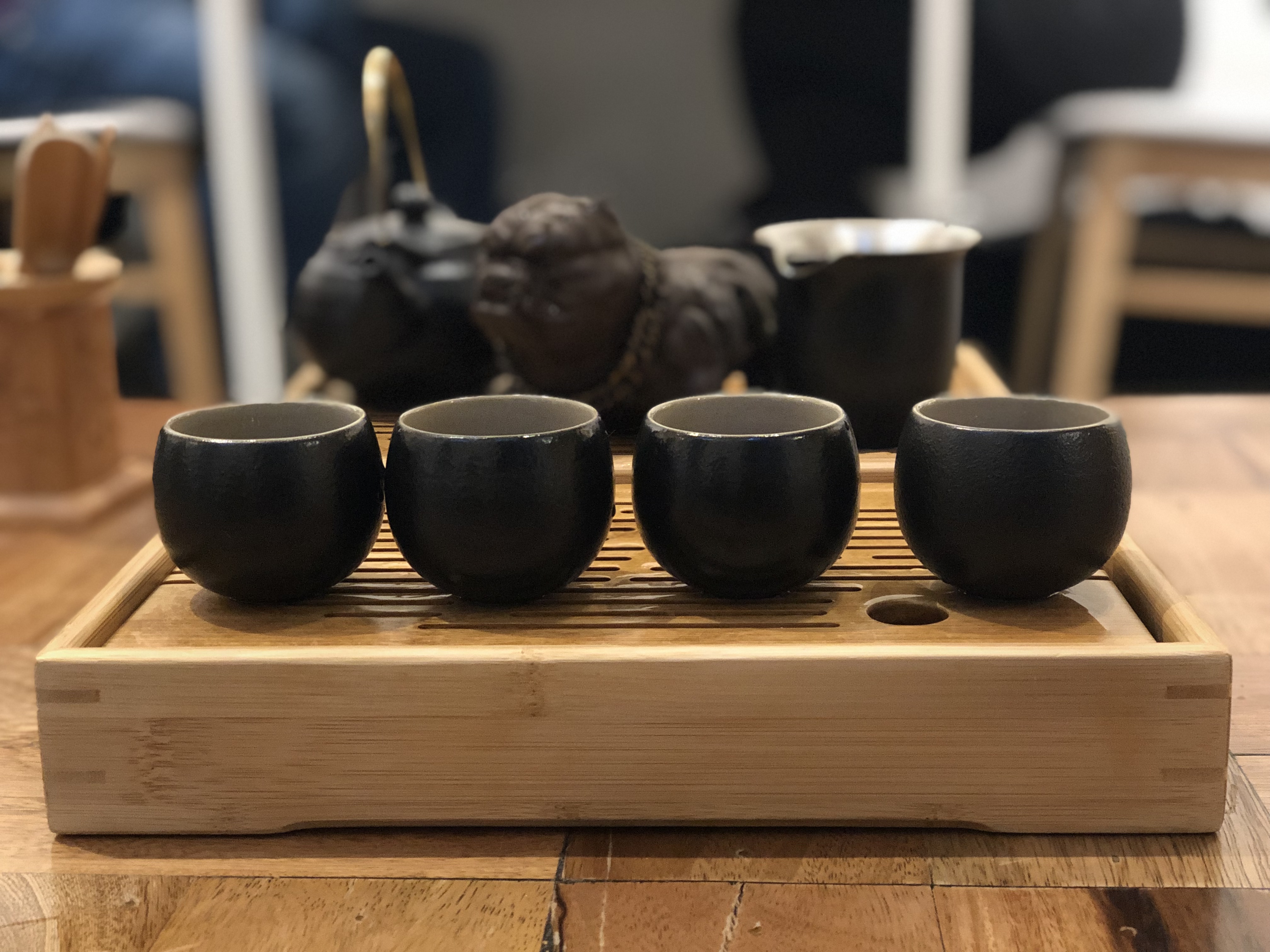 Tea ceremony at East Hill Tea.
