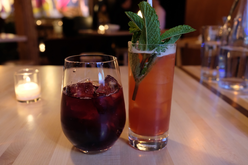 Luscious cocktails at Papa Cenar