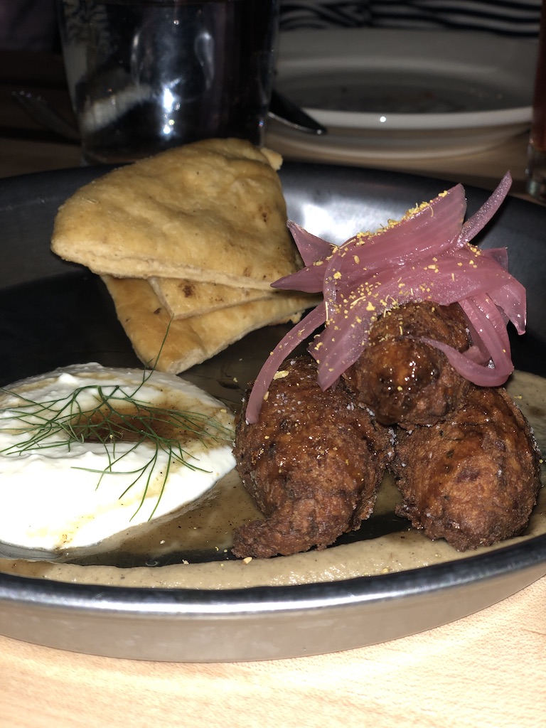 Falafel and spreads