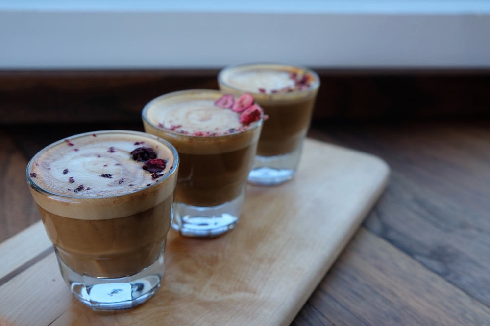 Pilot Project's latte flight