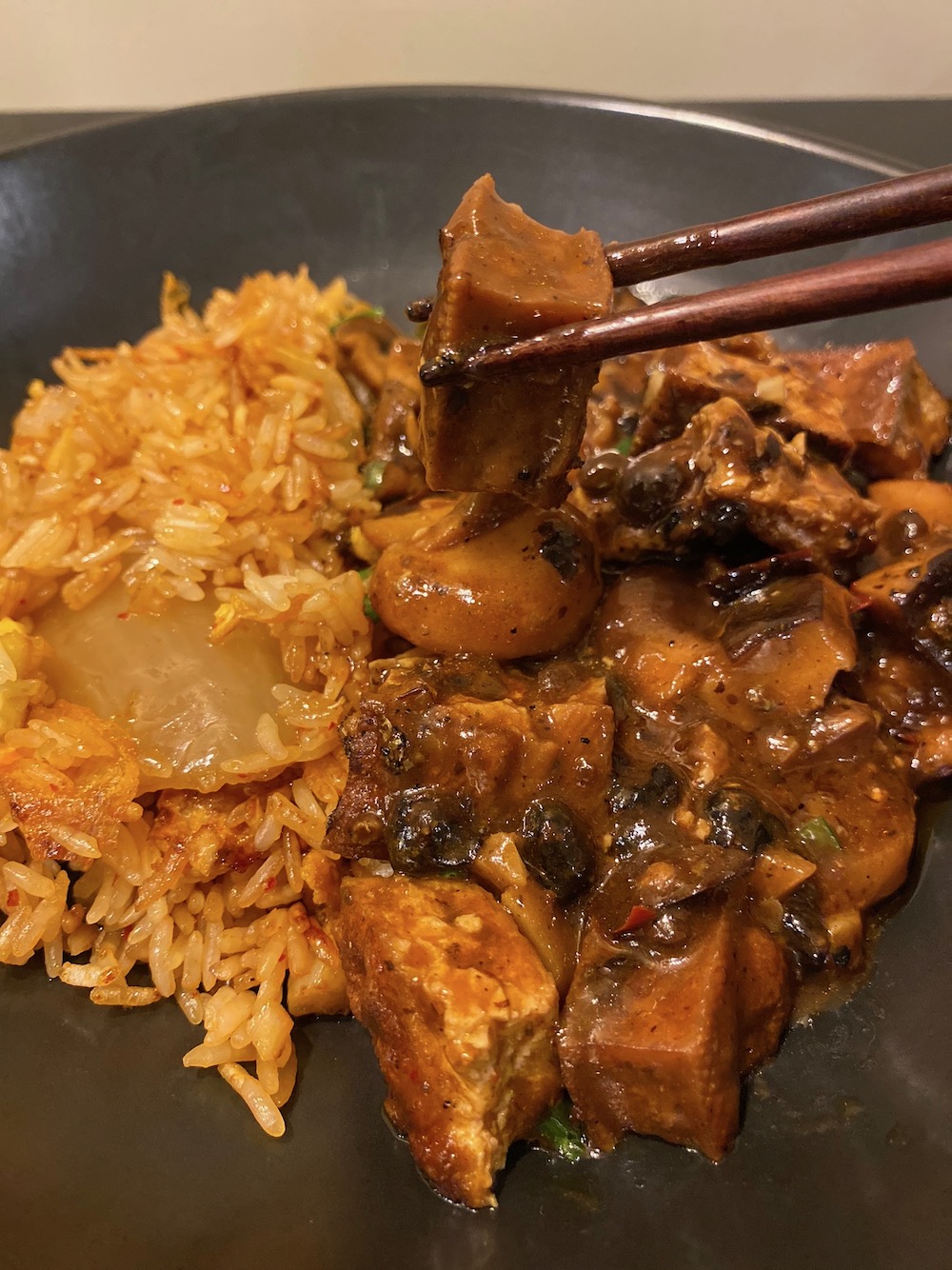 Look at that tofu!