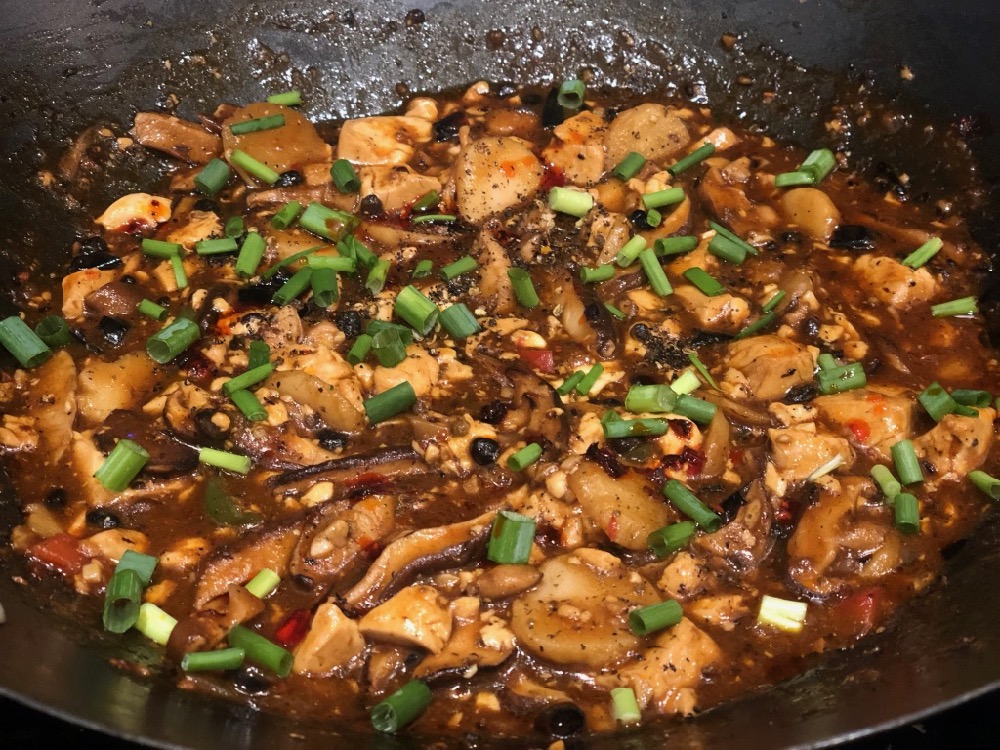 Vegetarian Mapo Tofu