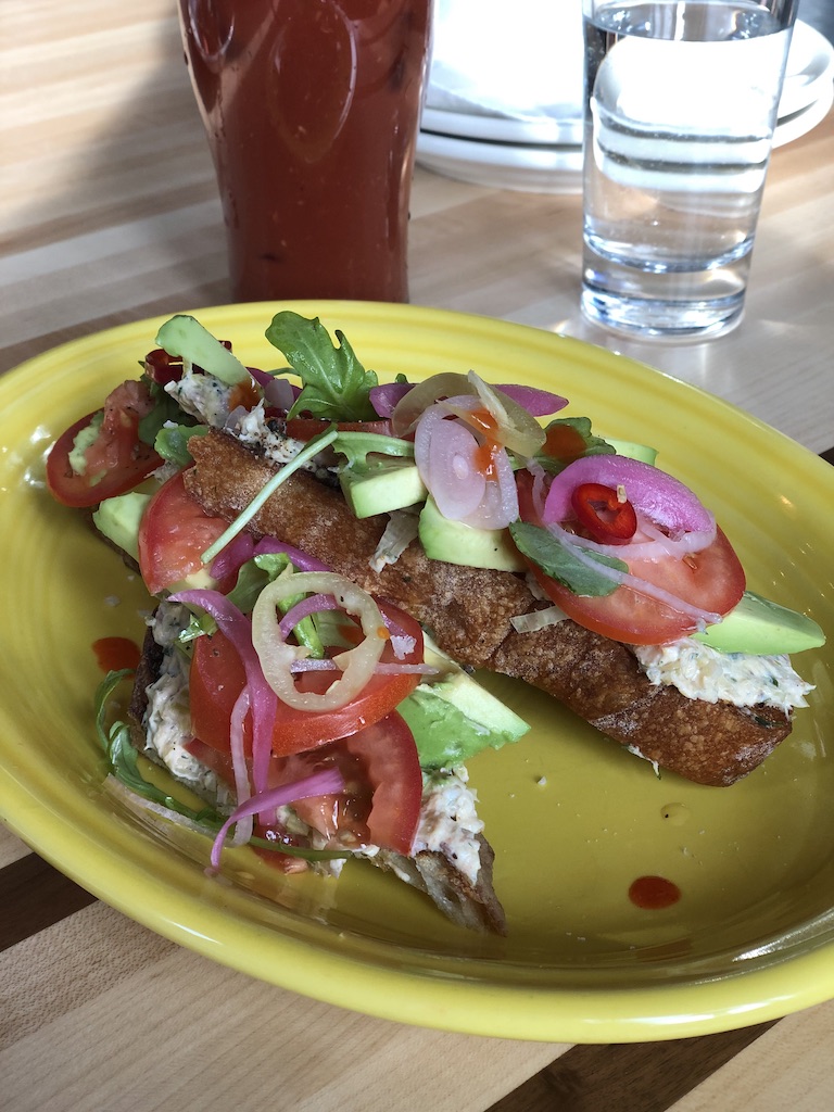 Smoked Whitefish Toast