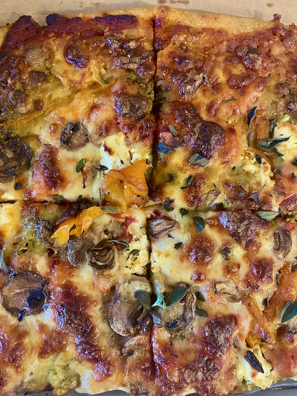 Table, Donkey and Stick pizza